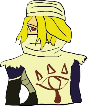 pic of sheik I drew in paint for one of my youtube videos, I liked how it turned out